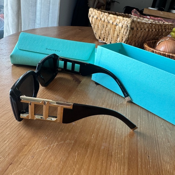 Tiffany & Co. Black Sunglasses - Picture 2 of 6